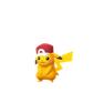 Pokemon GO Pikachu Red's hat